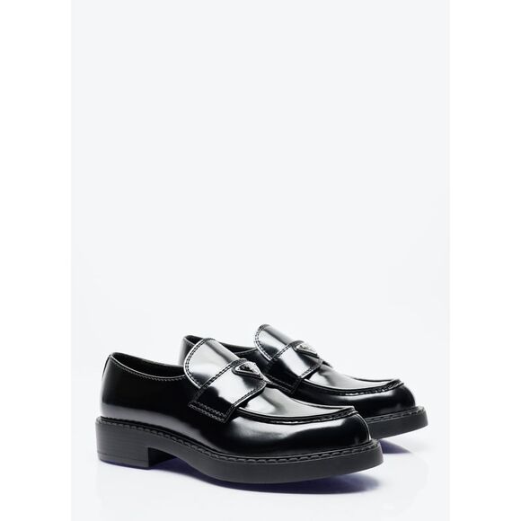Prada Men Chocolate Loafers - Picture 3 of 7